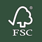 FSC Certified Rubber badge
